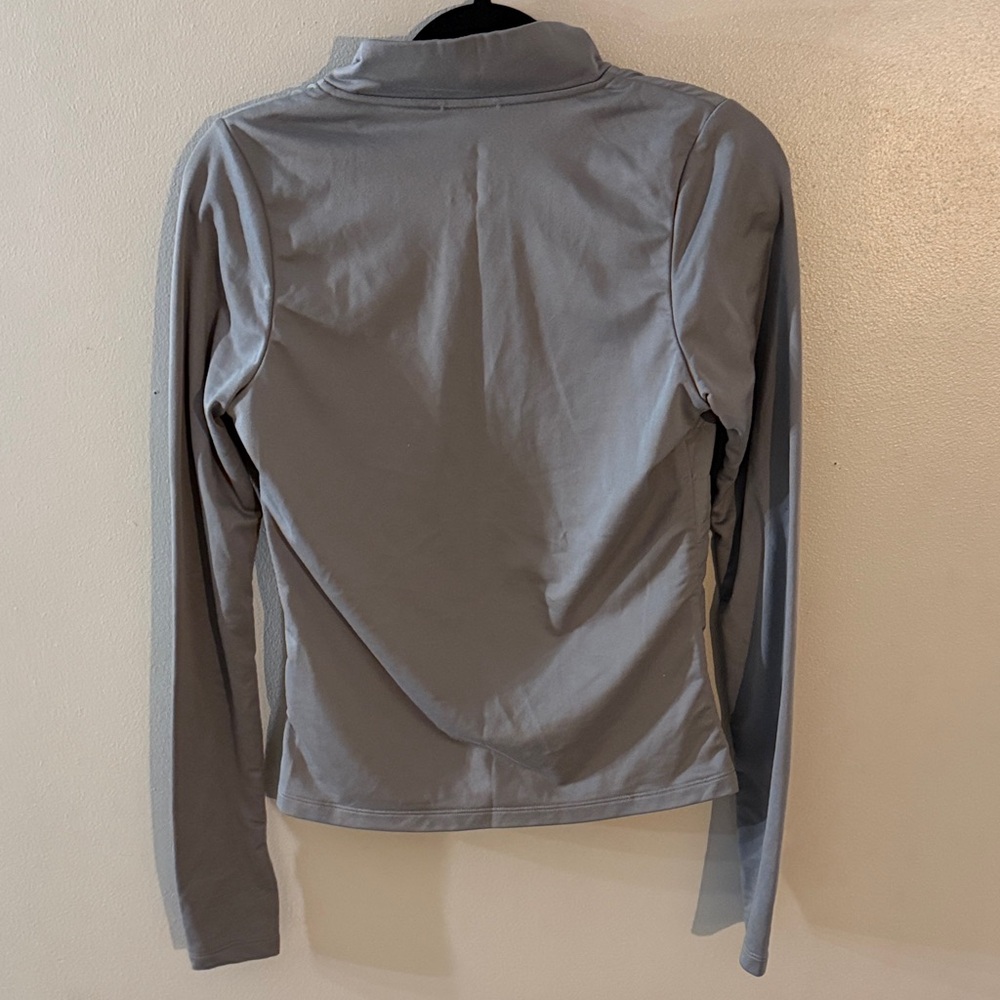 Nike Therma-Fit Women's Light Gray Running Jacket Size S - Picture 3 of 3